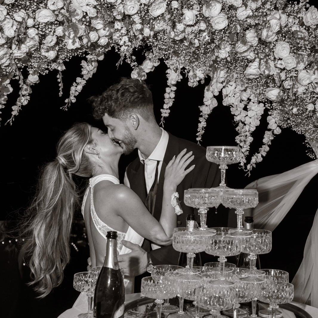 What an absolute beauty! We so loved working on both of Elyssia's stunning gowns...the backless style had quite the transformation and was such a joy to work on together. Enormous congratulations ❤️