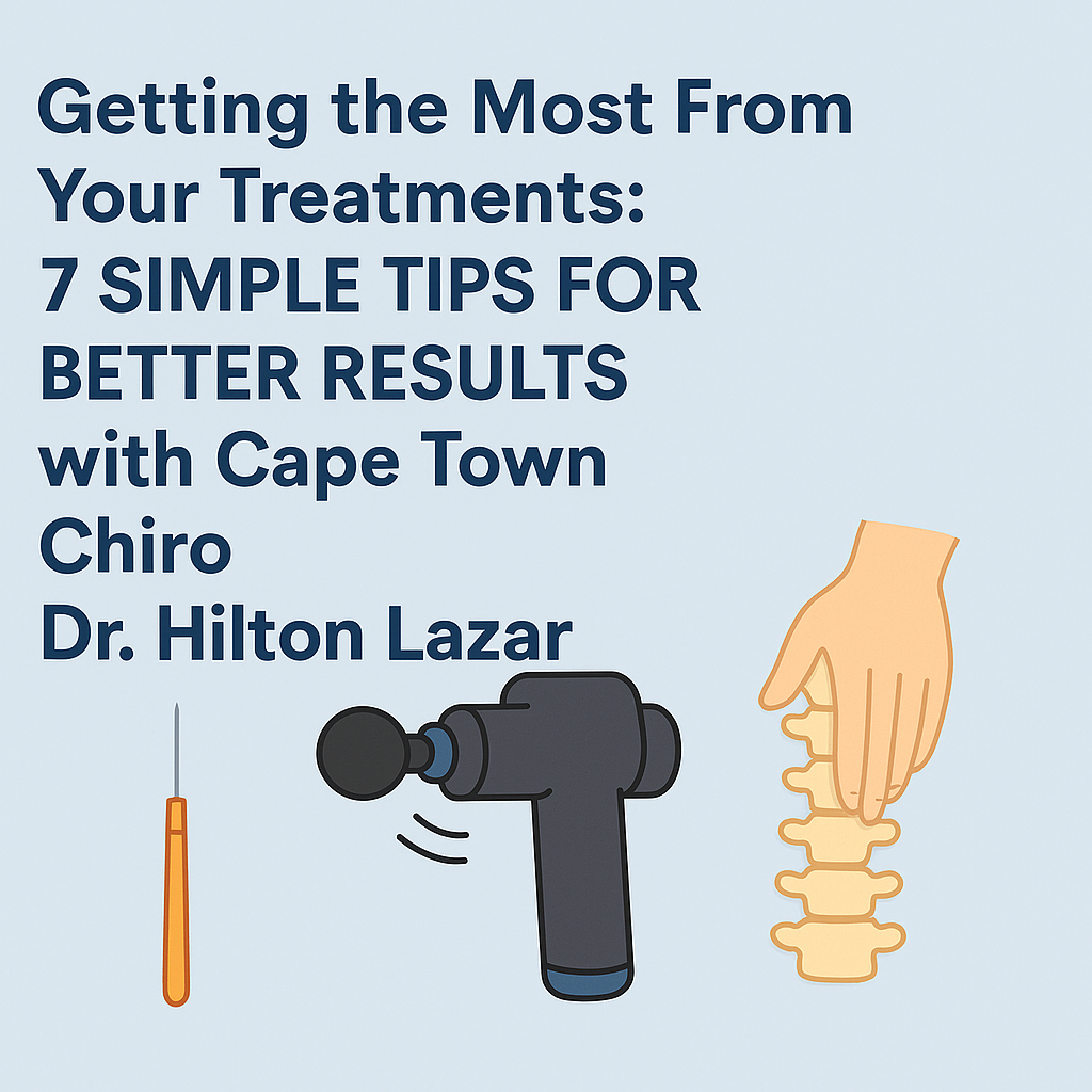 Getting the most from your treatments: 7 Simple Tips for Better Results with Cape town chiro Dr. Hilton Lazar