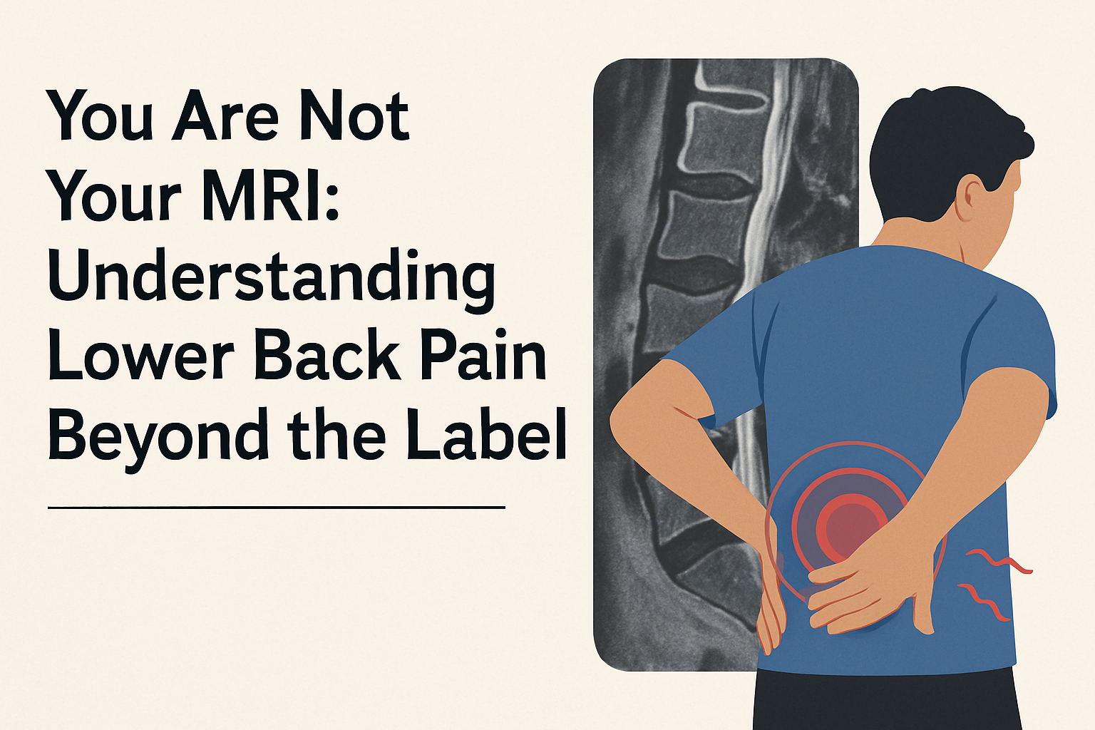 You Are Not Your MRI: Understanding Lower Back Pain Beyond the Label.