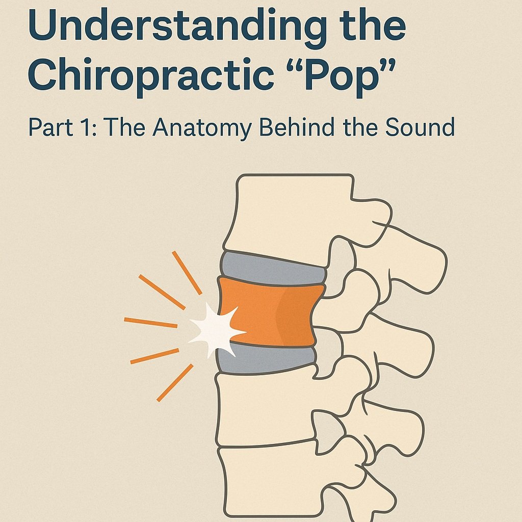 Understanding the Chiropractic “Pop” – Part 1: The Anatomy Behind the Sound.