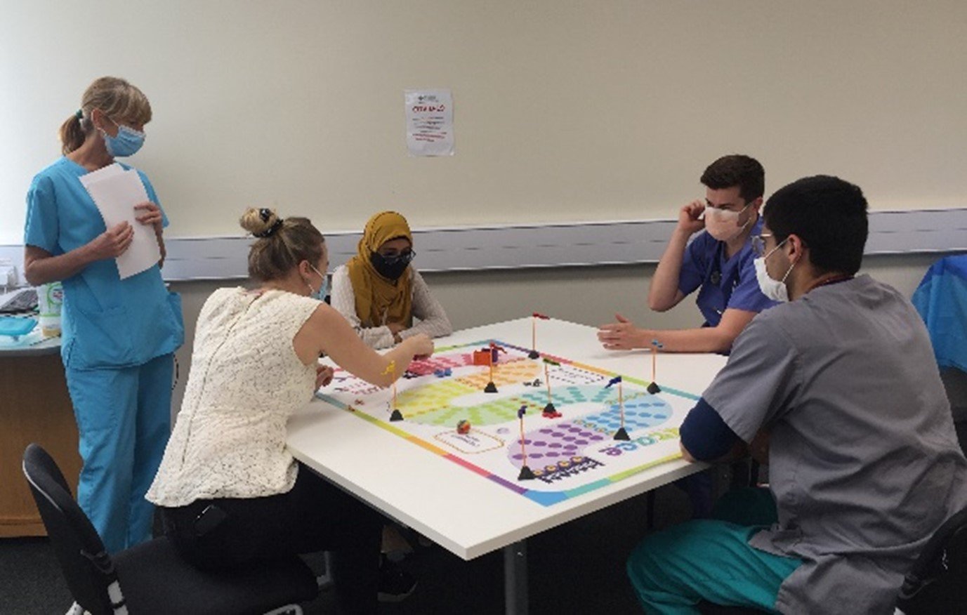 End of life board game provides an innovative solution to palliative care training at Cardiff and Vale UHB