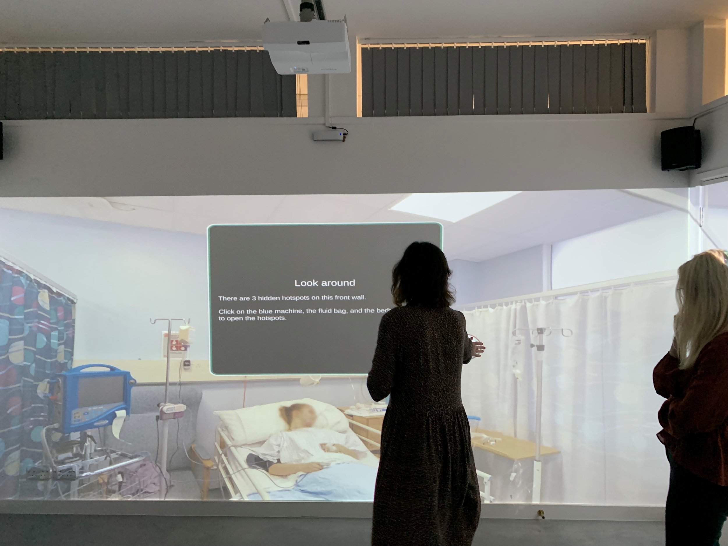 Shaping Change Innovation Team help launch virtual reality education lab at UHW for Cardiff University Students
