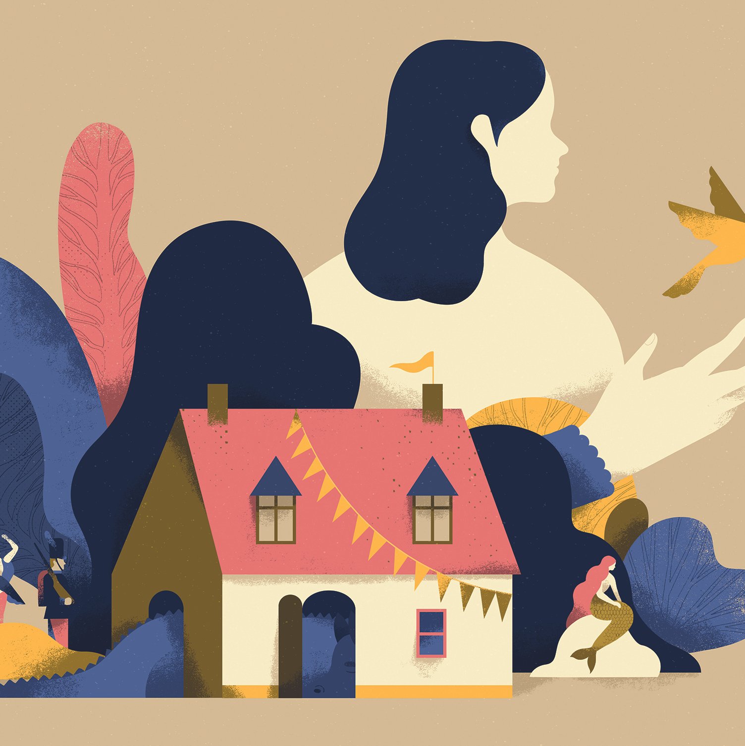 El Pais de los Niños Perdidos - Book Illustrations