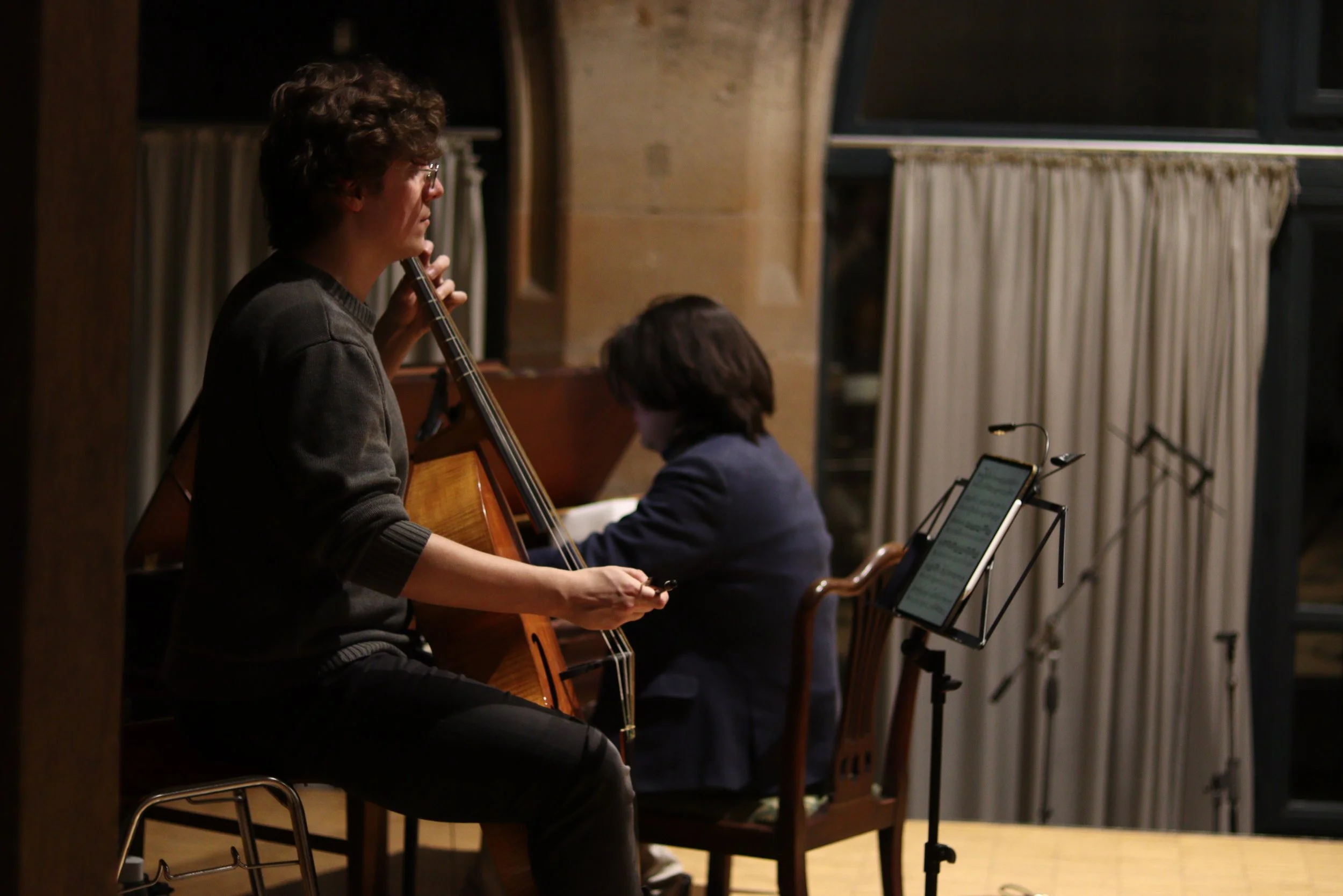 Recording complete: Bach &amp; Abel