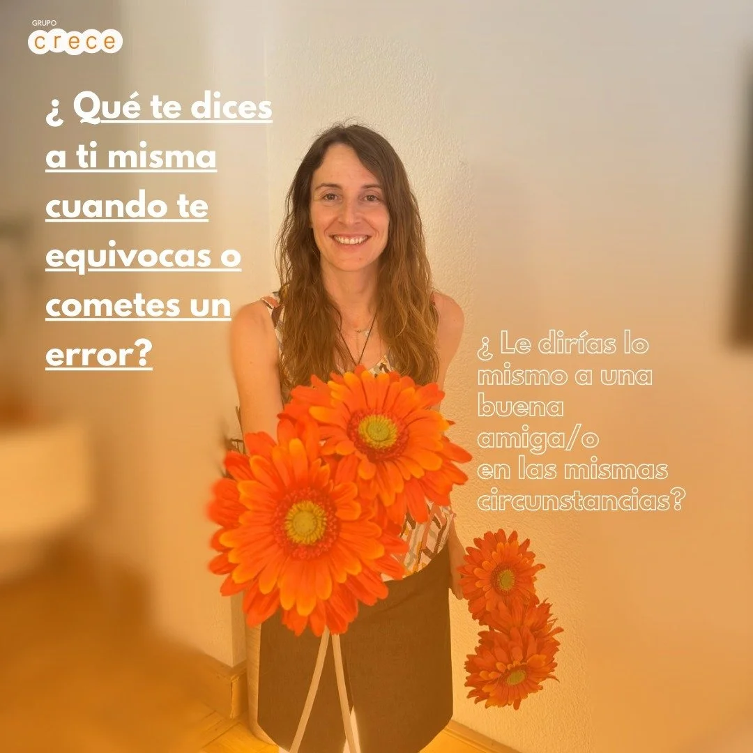 🌱La autocompasi&oacute;n es simplemente ofrecernos la misma amabilidad que ofrecer&iacute;amos a los dem&aacute;s. 

 Date cuenta de que llevas siendo dur@ contigo mism@ durante muchos a&ntilde;os y no ha funcionado... 👊🫵

&iquest;Y si pruebas a t