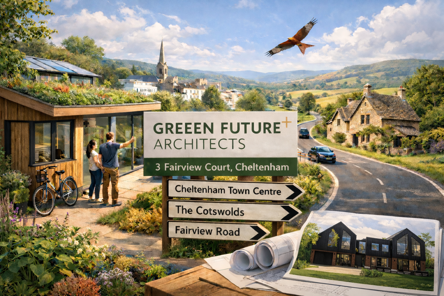 The Best Routes to Green Future Architects from Cheltenham and The Cotswolds