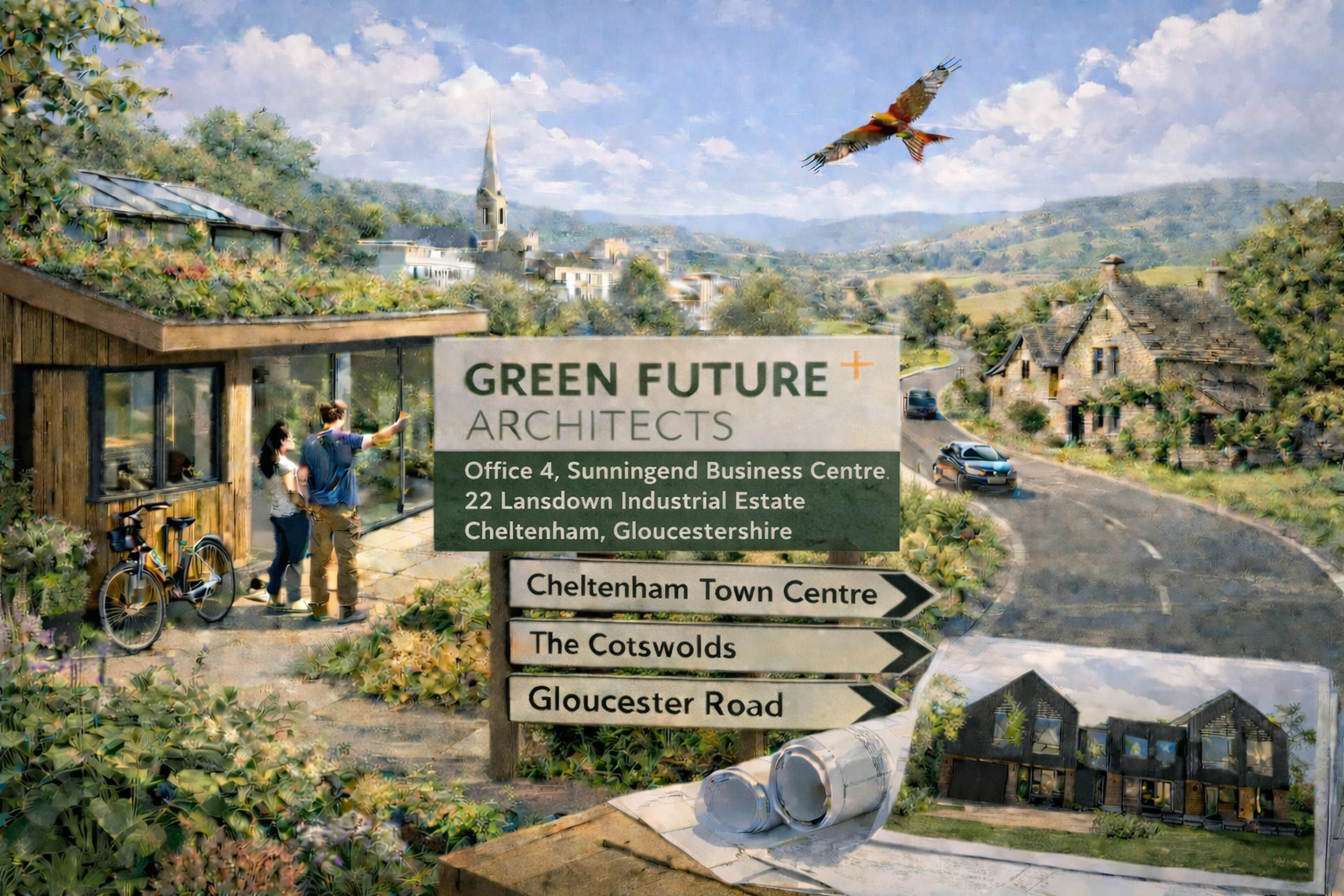 The Best Routes to Green Future Architects from Cheltenham and The Cotswolds