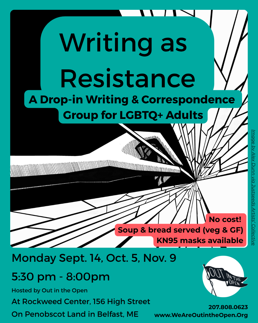 Writing as Resistance: A Drop-in Writing & Correspondence Group for LGBTQ+ Adults 