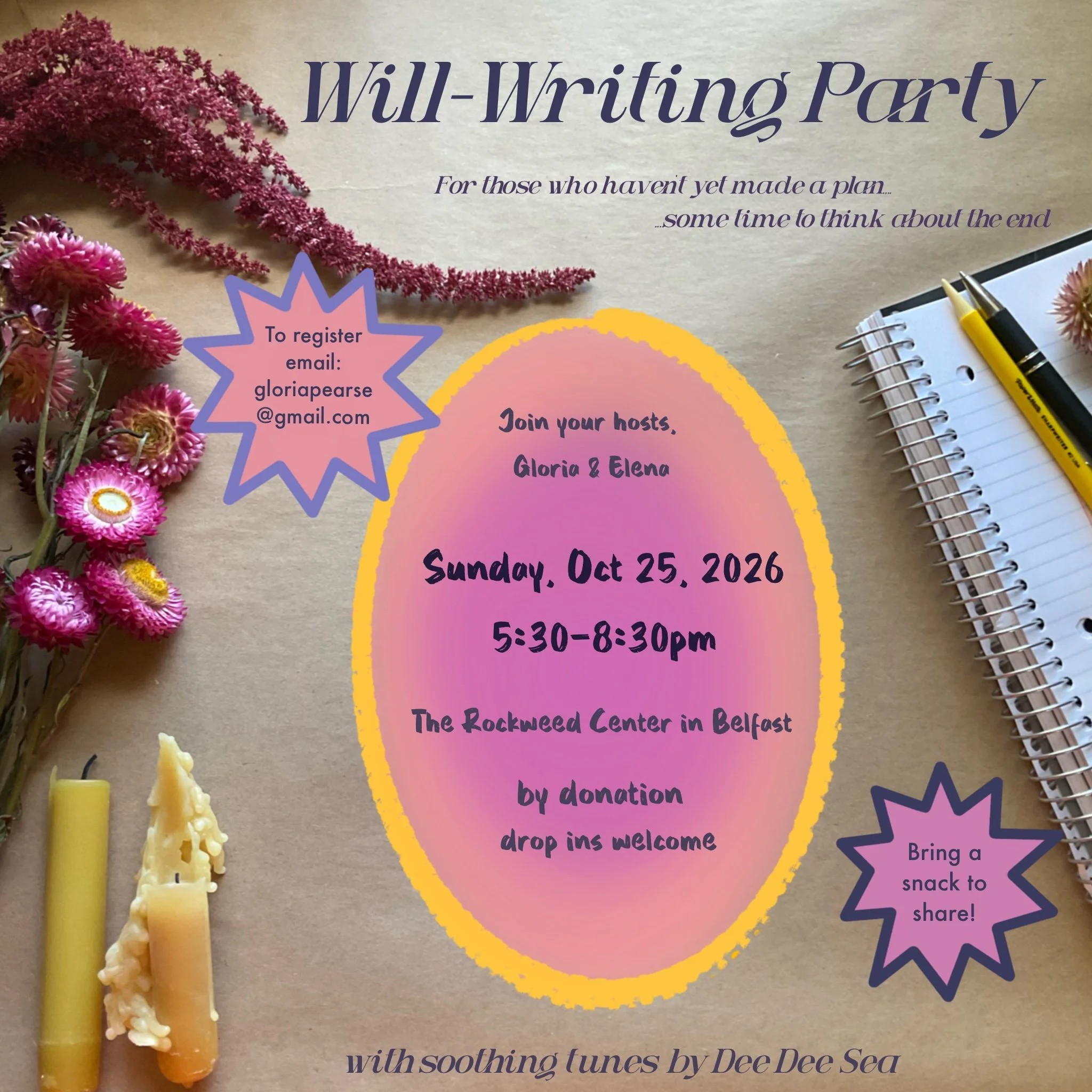 Will Writing Party