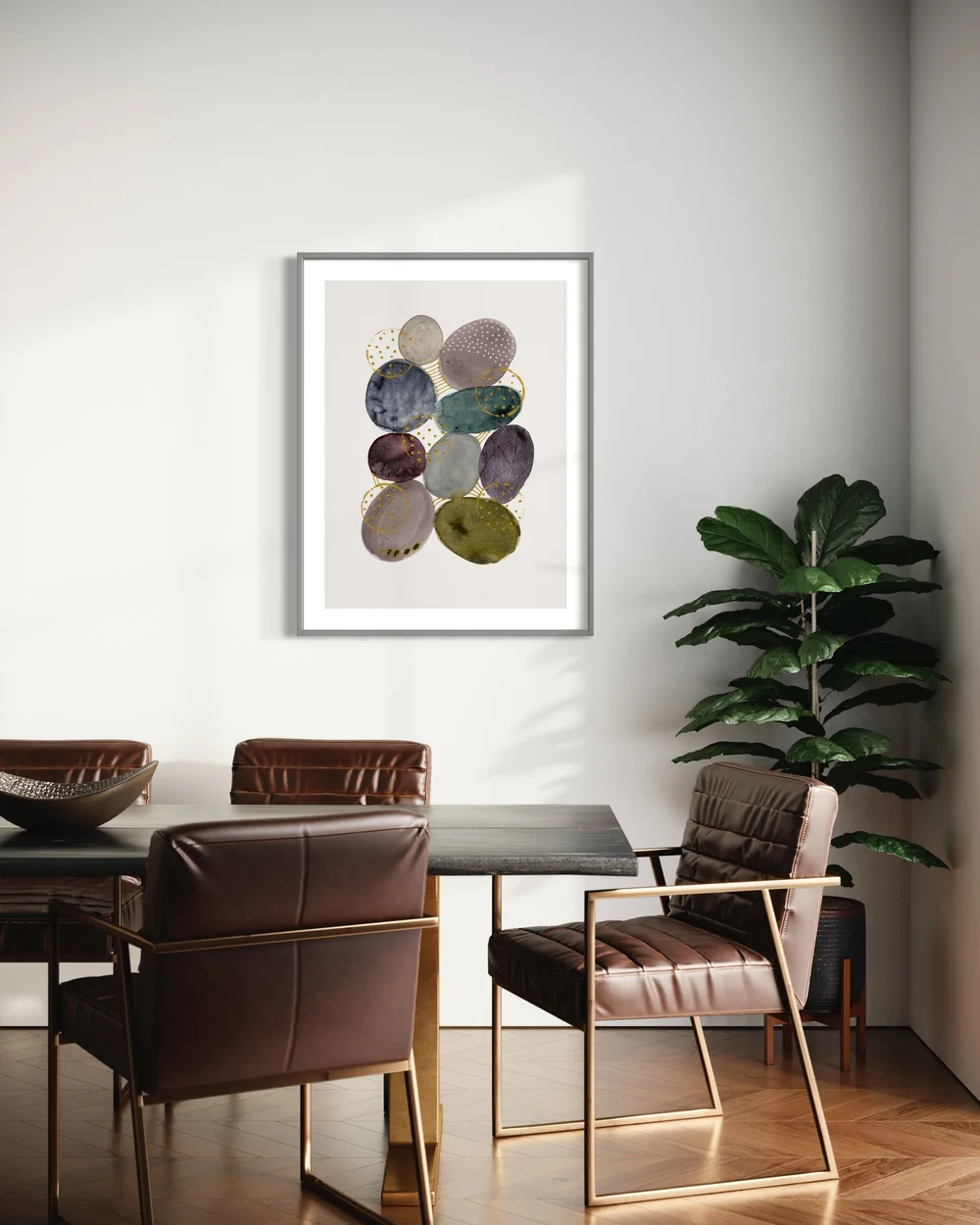 Radiant Rounds Art Print Red Palette — Crafterri Designs | Art Prints ...