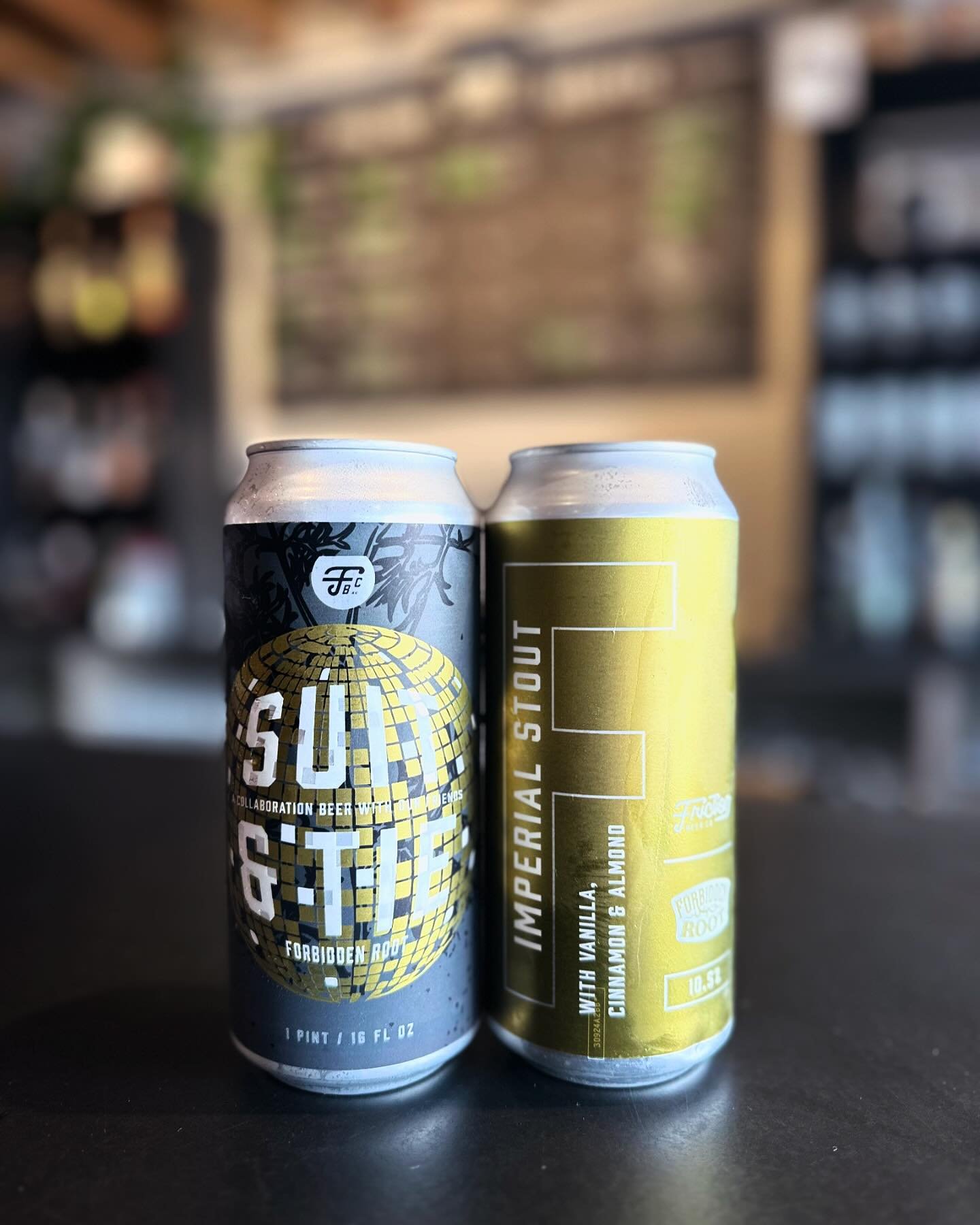 It&rsquo;s American Craft Beer Week! Let&rsquo;s celebrate in all the best ways. The first is we are releasing our already highly thought of imperial stout, Suit &amp; Tie, in cans. This collab with our friends @forbiddenroot and @forbiddenrootcolumb