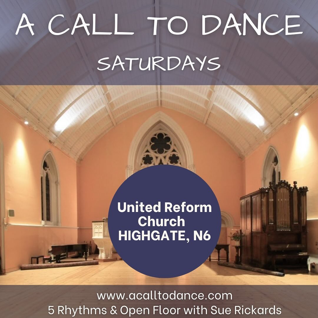 Busy doing my playlist for @acalltodance&nbsp;class this Saturday.

Come get your dance on! We&rsquo;ll be exploring the spaces inside us, between us and around us.

A CALL TO DANCE
Saturday 25 May
7.00-9.30PM
United Reform Church
London N6

more inf