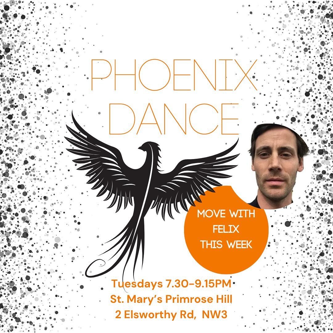 We&rsquo;re moving and groovin with Felix from @temenosdance this week. Join us for dance and community at Phoenix Dance in Primrose Hill

🐦&zwj;🔥 Phoenix Dance 
Tuesdays - 7.30-9.15PM

💒 St. Mary&rsquo;s Church Primrose Hill

🎟️ Tickets
Buy onli