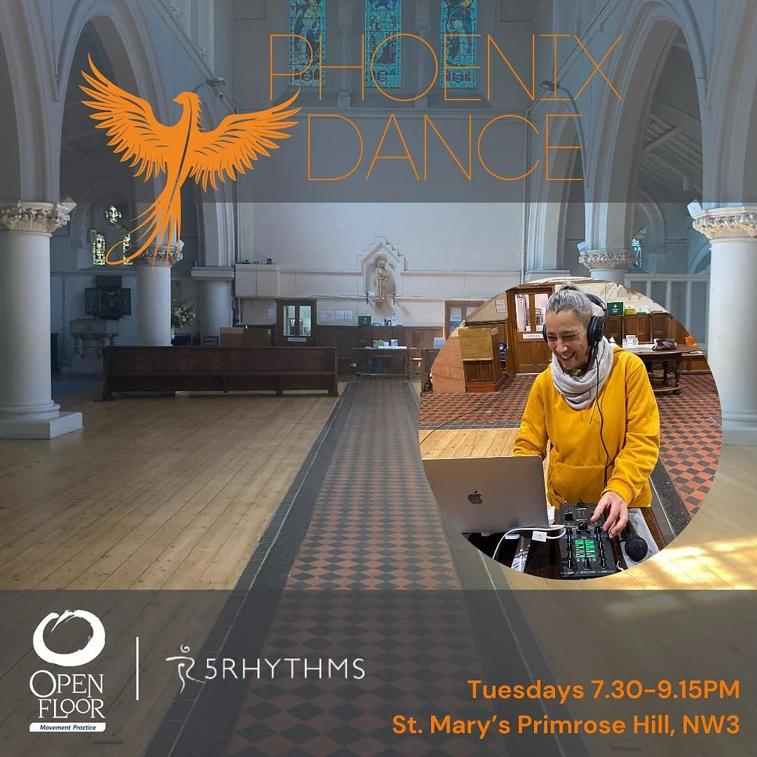 Audrey is teaching Phoenix Dance today. Come and find some freedom and common ground on the dance floor&hellip;

🐦&zwj;🔥 Phoenix Dance
Primrose Hill, Tuesday - 7.30-9.15PM

💒 St. Mary&rsquo;s Church Primrose Hill

🎟️ Tickets
at the door (cash &am