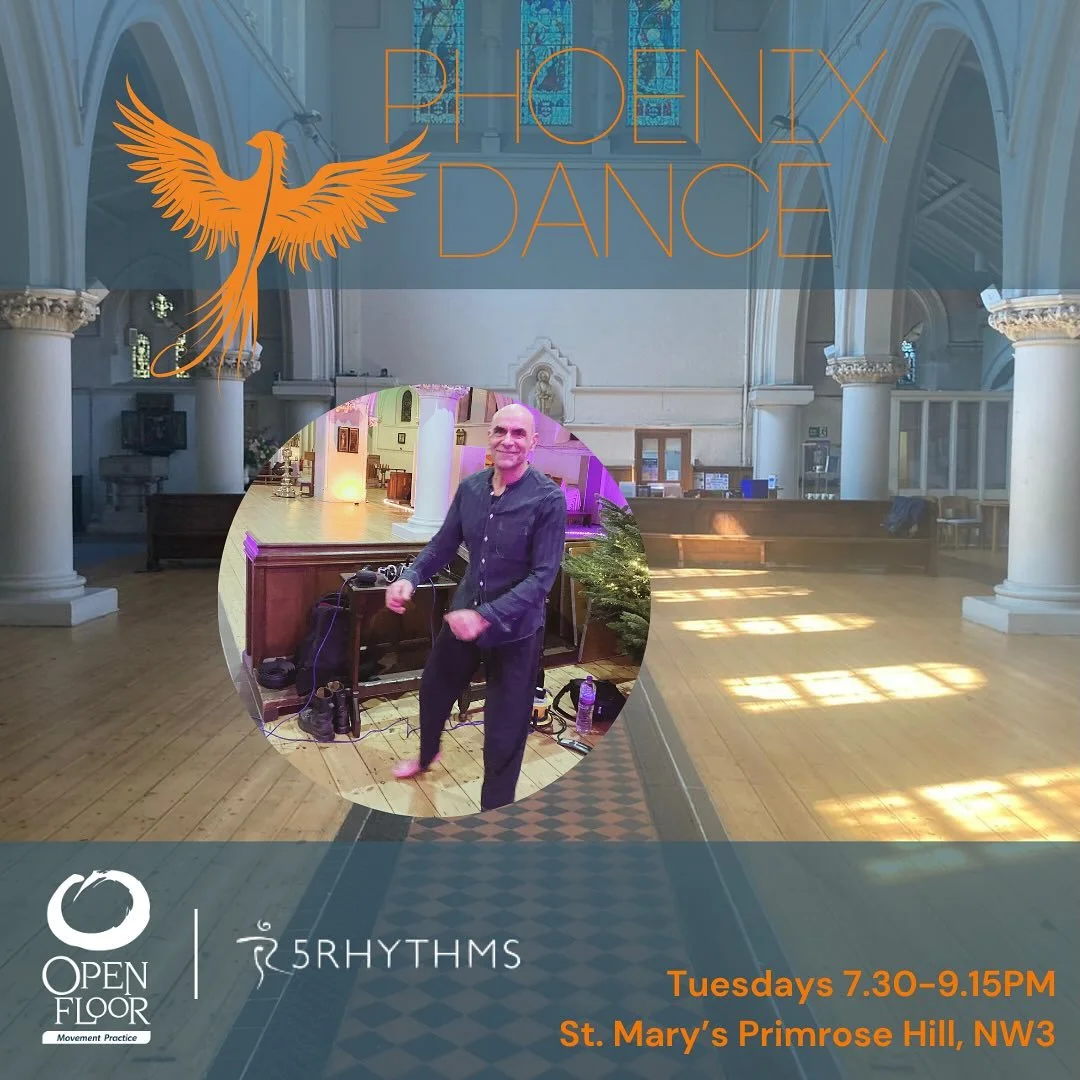 Dean is teaching Phoenix Dance this week. Come and get your dance on. You know you want to&hellip; 

🐦&zwj;🔥 Phoenix Dance
Primrose Hill, Tuesday - 7.30-9.15PM

💒 St. Mary&rsquo;s Church Primrose Hill

🎟️ Tickets
at the door (cash &amp; card) 

S