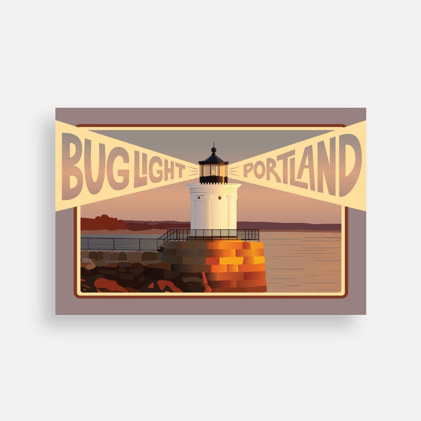 Bug Light Postcard