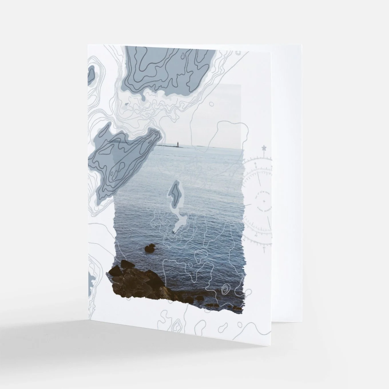 Ram Island Light Film Map Card