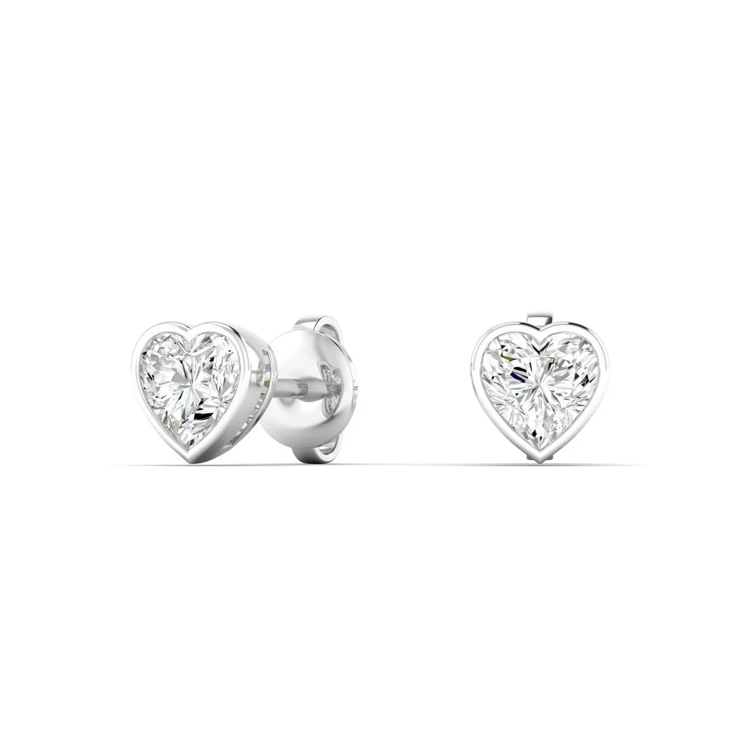 [EBHS0.50W14] Heart Bezel Studs (0.50, White).jpg