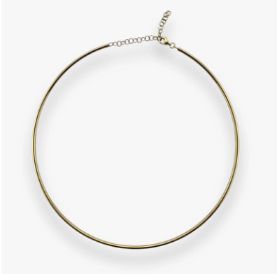 Gold Flexible Tube Wire Choker