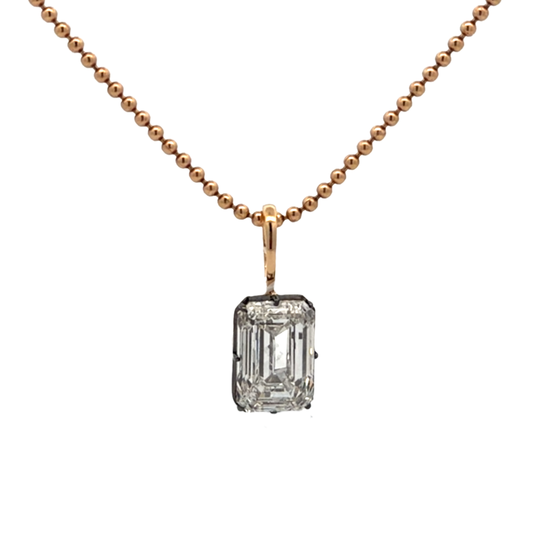 EMERALD GEORGIAN PENDANT