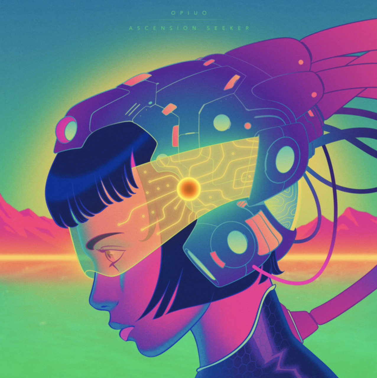 Opiuo – Ascension Seeker artwork, mastered by Dan Smith [DKS]