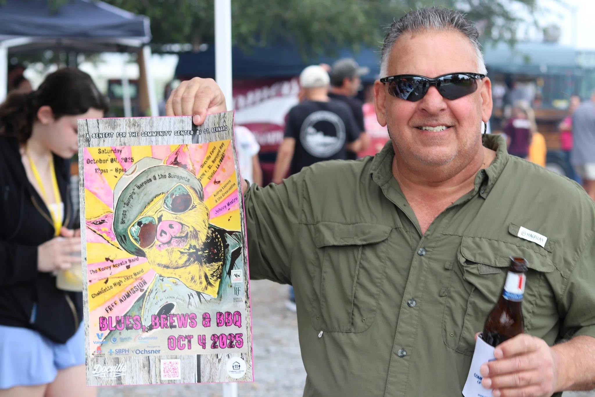 💥Blues, Brews and BBQ at Docville is always a blast!

🎶Great Music, Great Food, and Better People! 

📣Shout out to all the vendors, the Community Center of St. Bernard, the Meraux Foundation, and everybody who came out!