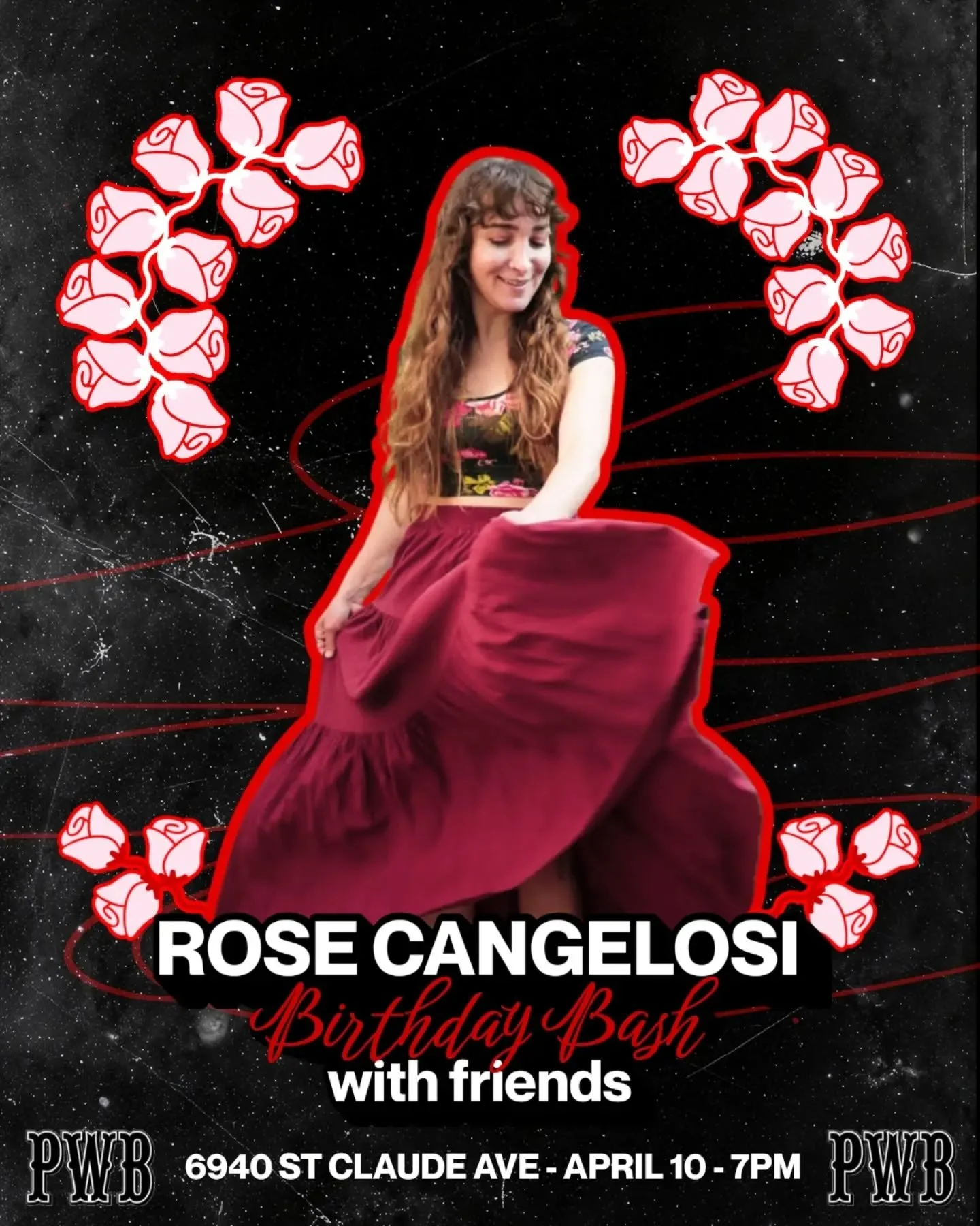 ❤️&zwj;🔥FRIDAY!!! Come be a part of @rosethedrummer 's Birthday Bash!🎂🎂🎂

🌹If you missed the last Rose &amp; Friends show, Rose brings together a ton of great local talent for a one-of-a-kind night. We&rsquo;re so excited to see all of these won