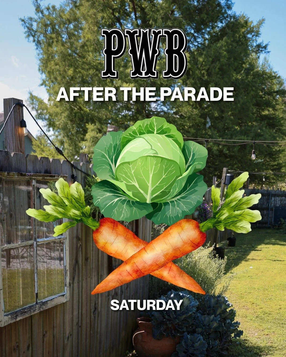 🥕AFTER YOU GET YOUR PRODUCE, COME PARTY WITH US🥕

Once the Italian Irish Islenos Community Parade is over, PWB is the place to be. We'll be open from noon to 2 am. And @lasazona.kitchen will be cooking noon til late!

#daparish