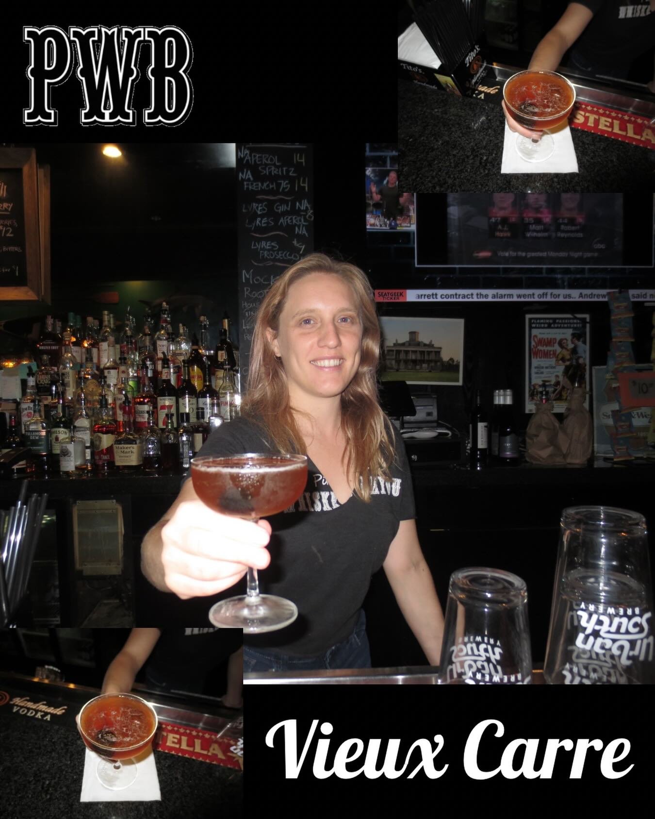Happy Thursday, y&rsquo;all! Stop by for a delicious Vieux Carre, now with a special price of just $10!🍹

#pwb #specials