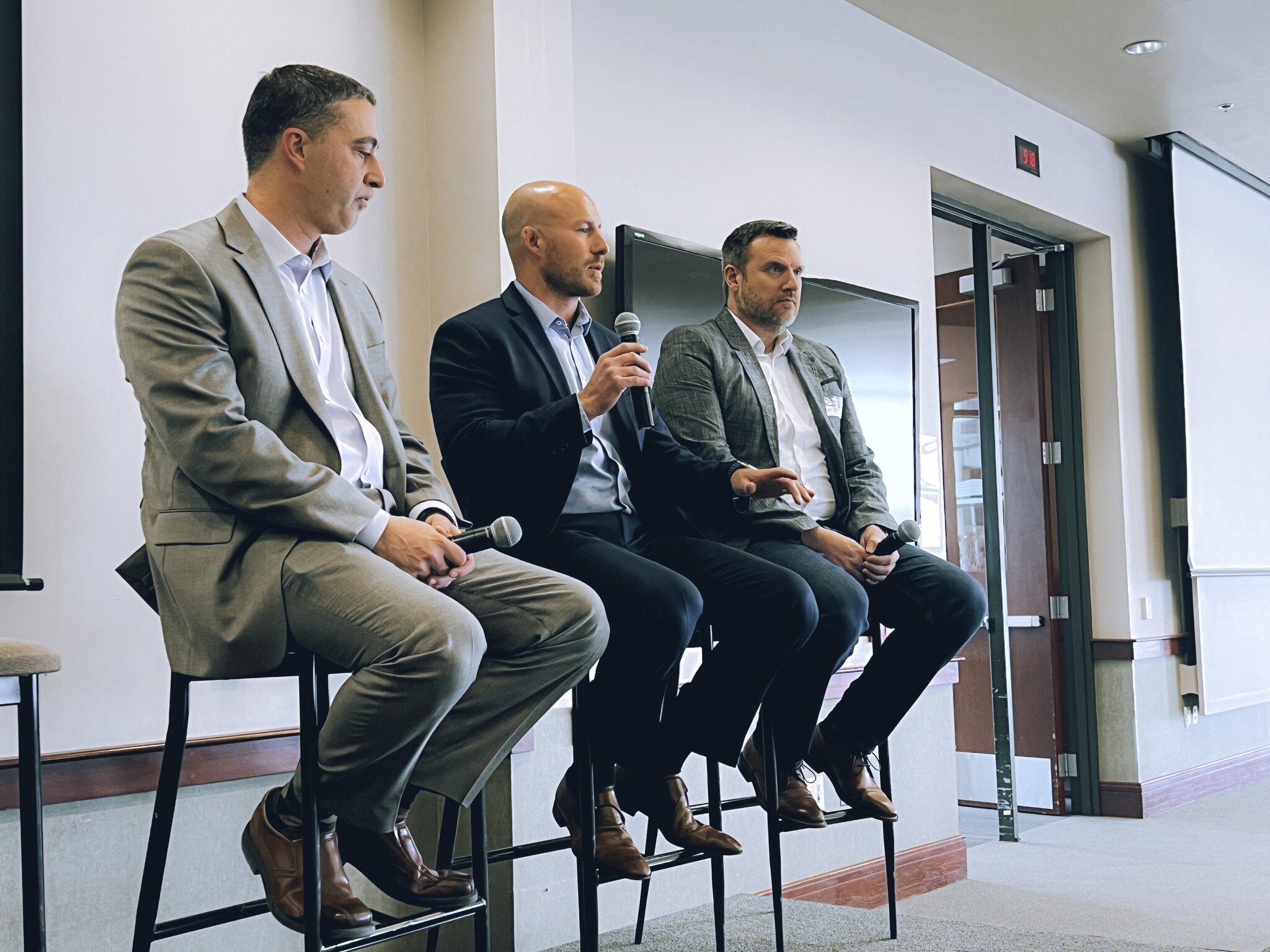 Way to go, Ryan! He did a phenomenal job speaking at Traverse Connect's panel on 360 Degrees of Cybersecurity. Ryan and our other panelists offered guidance and recommendations for companies of all sizes on how to navigate the challenges of securing 