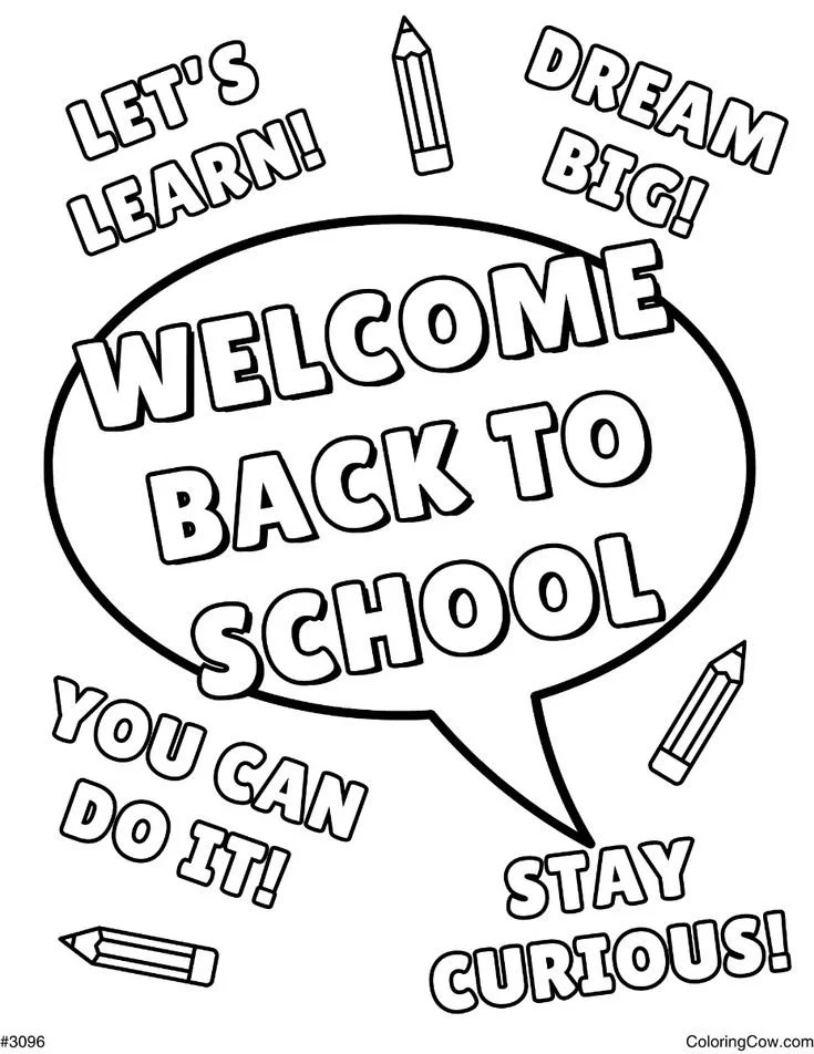 Welcome Back to School!