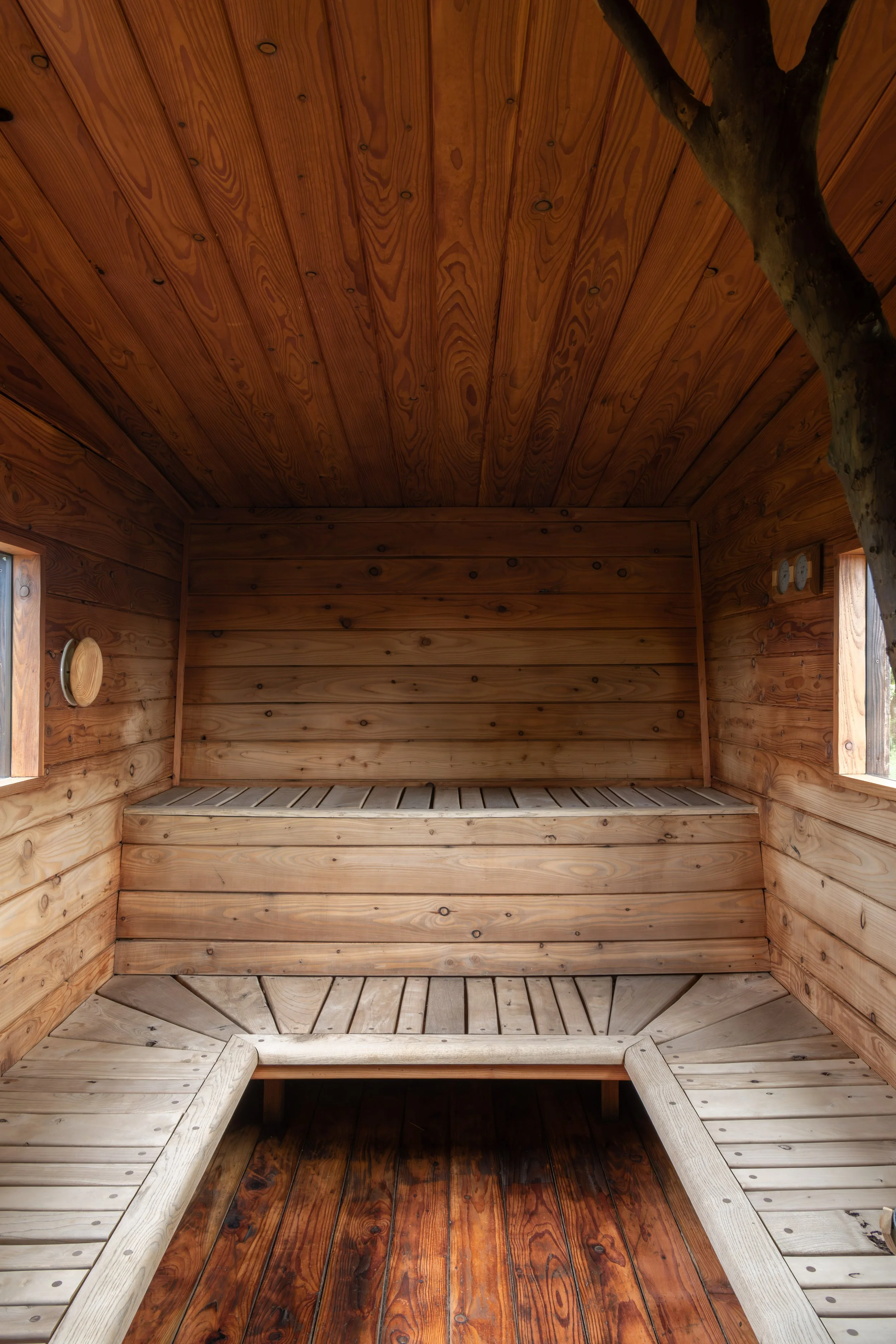 Looking into custom wooden sauna in Devon