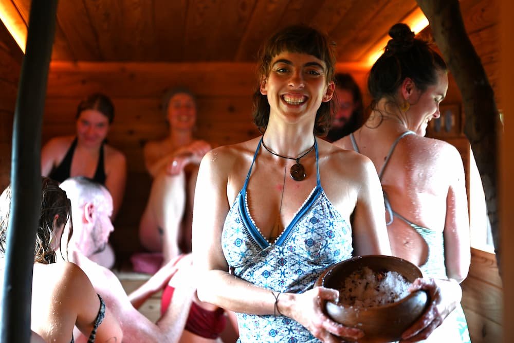 Herbal Sauna Ritual with Emilia-Jane