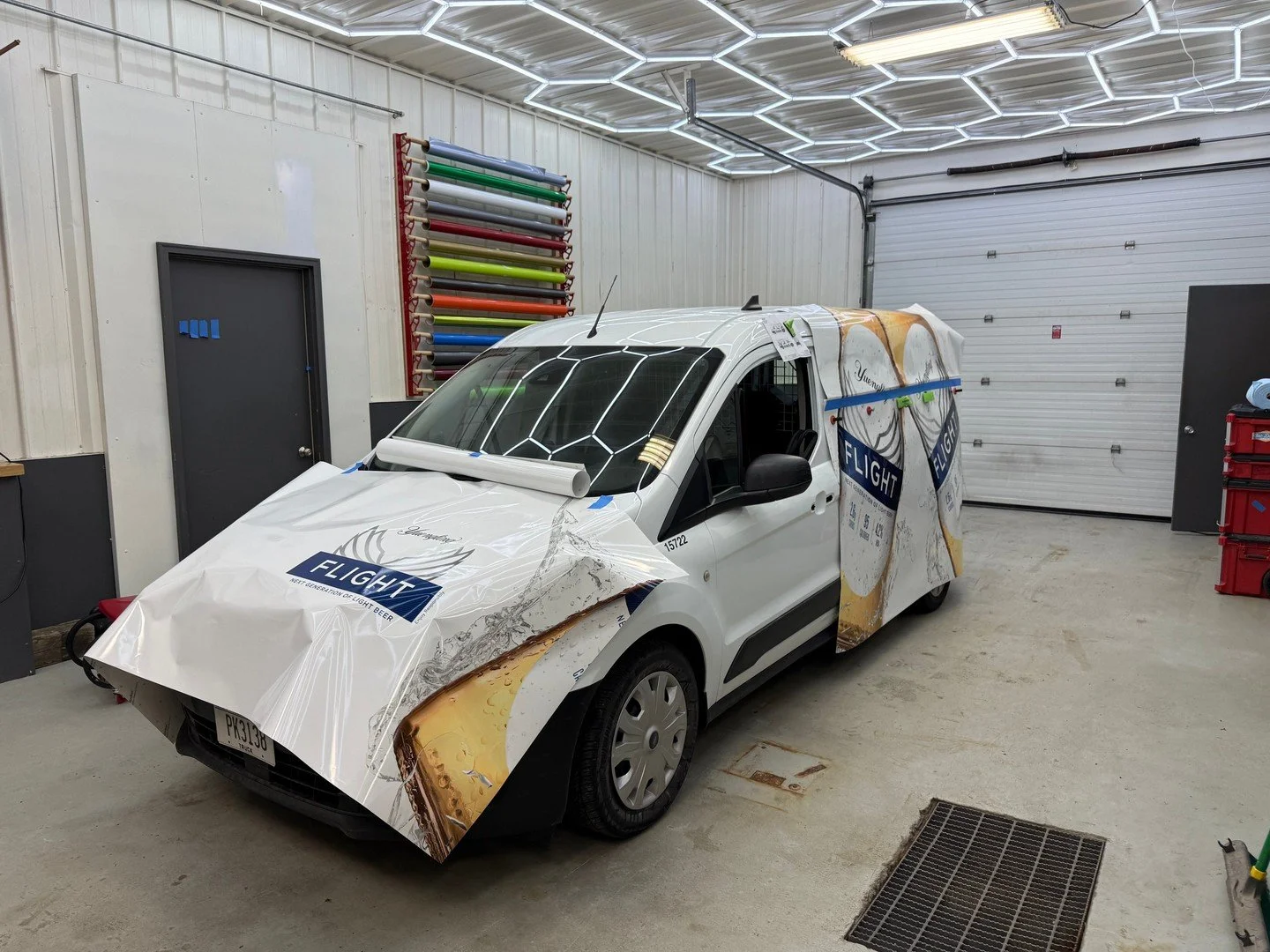 Behind the scenes of how we lay out wrap panels. The bulk of the side gets seamed into one piece for a clean install, then the cab is split into two panels for proper alignment.

#VanWraps #VehicleAdvertising #CarWraps #MobileMarketing #BrandVisibili