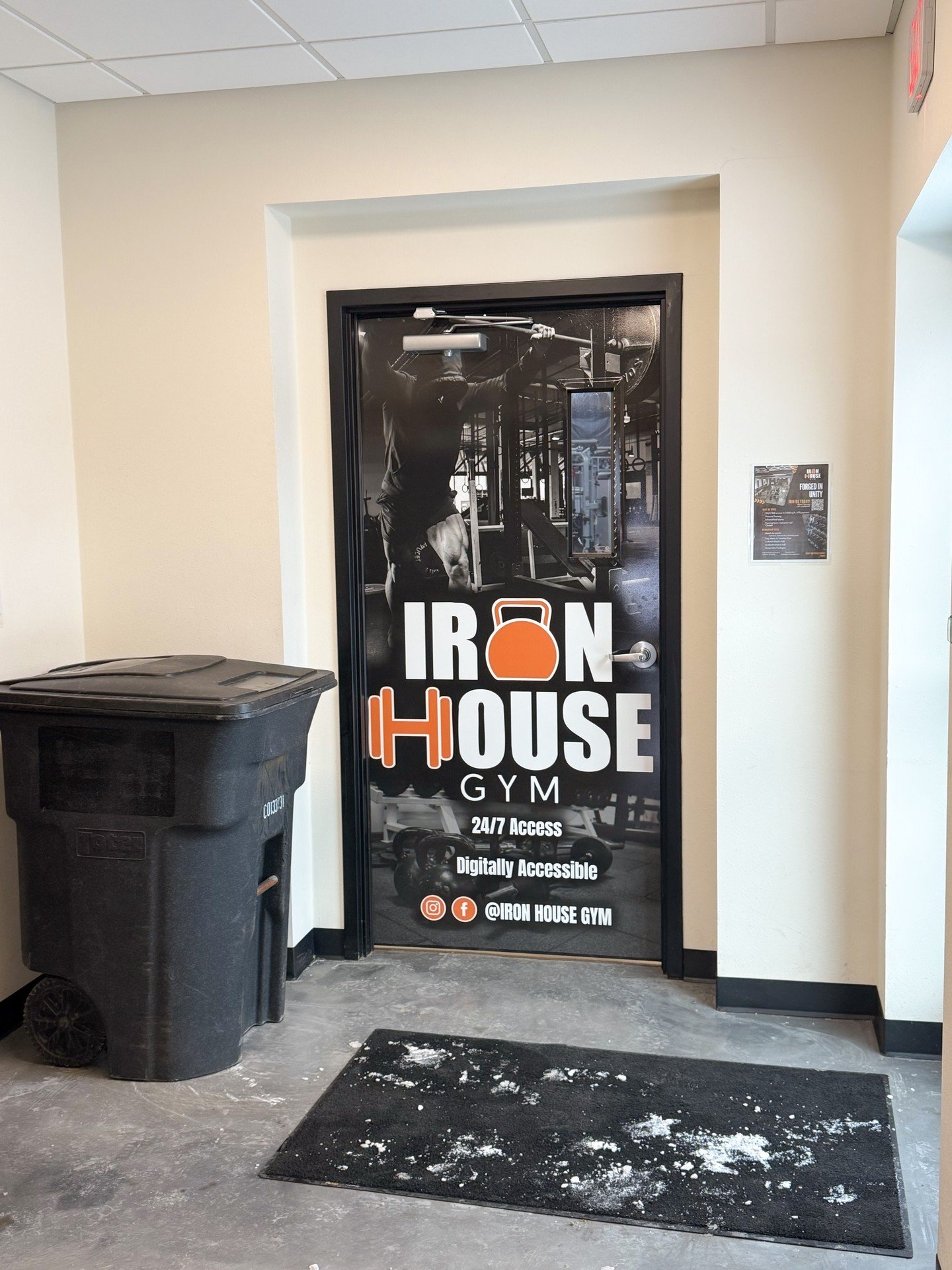 Attention to detail is what makes you stand out. Making your spaces more engaging and puts you above the competition.

Door wraps and wall wraps are an easy cost effective way to do so.
