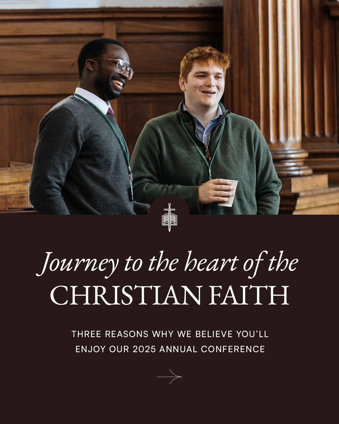 Our 2025 annual conference begins in just over two weeks, and we would love to see you there as we explore the theology contained within the Nicene Creed.⠀
⠀
Don't miss out&mdash;book your tickets now through the link in our bio!