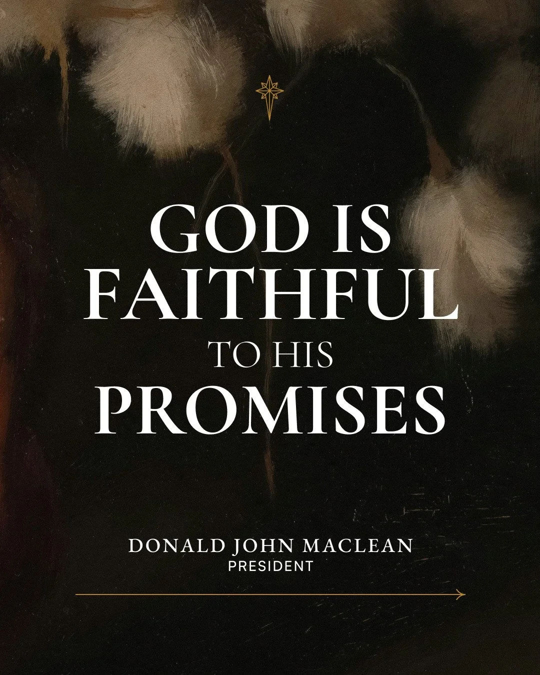 God is faithful to His promises&mdash;in Christ, He has provided us with a Saviour!

#AdventAtWestminster