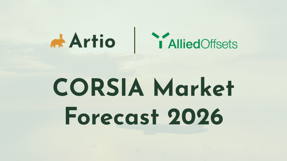 Artio and AlliedOffsets publish CORSIA Market Forecast 2026