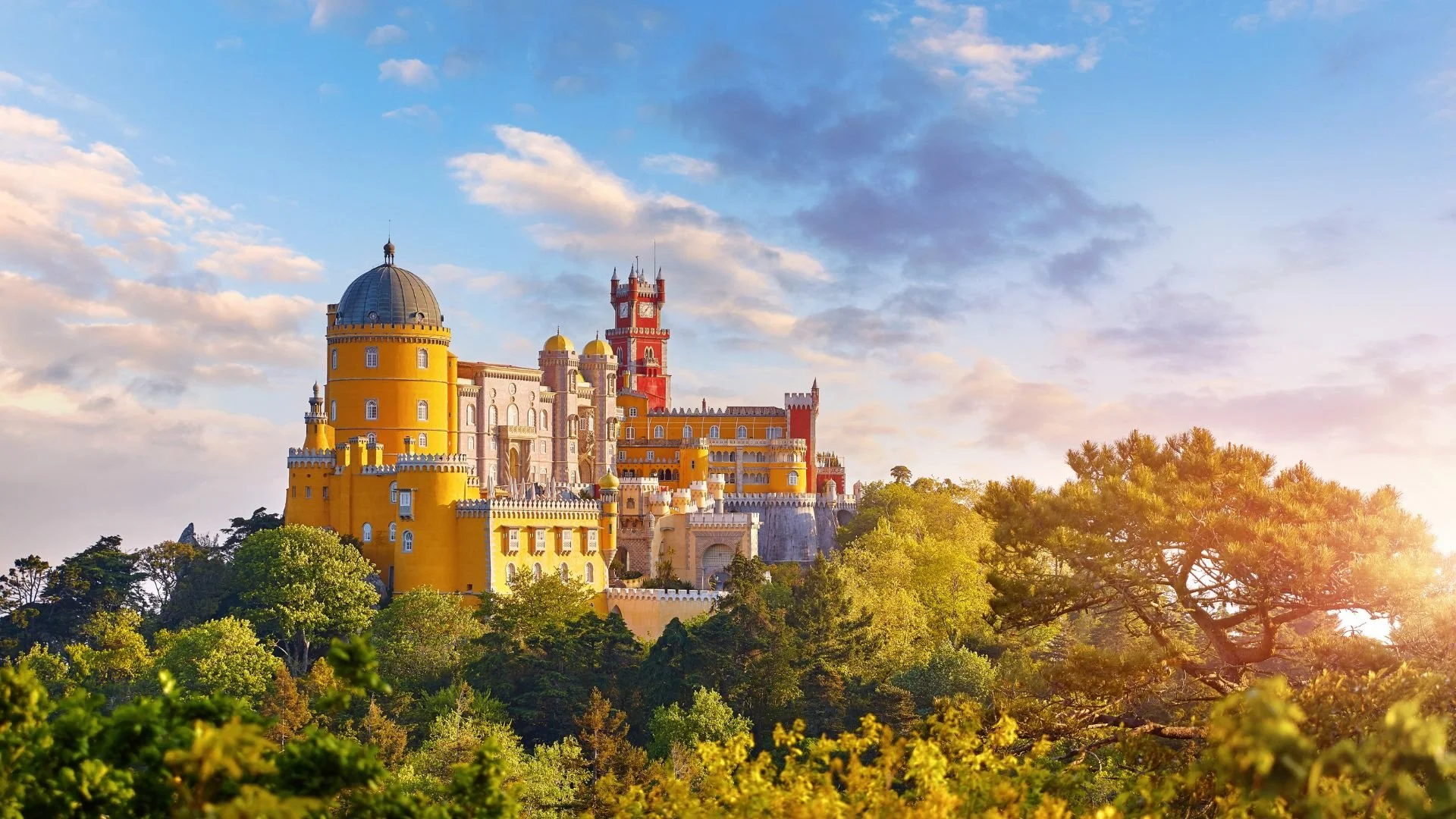 Passeio de um dia de Lisboa a Sintra e Cascais com motorista privado