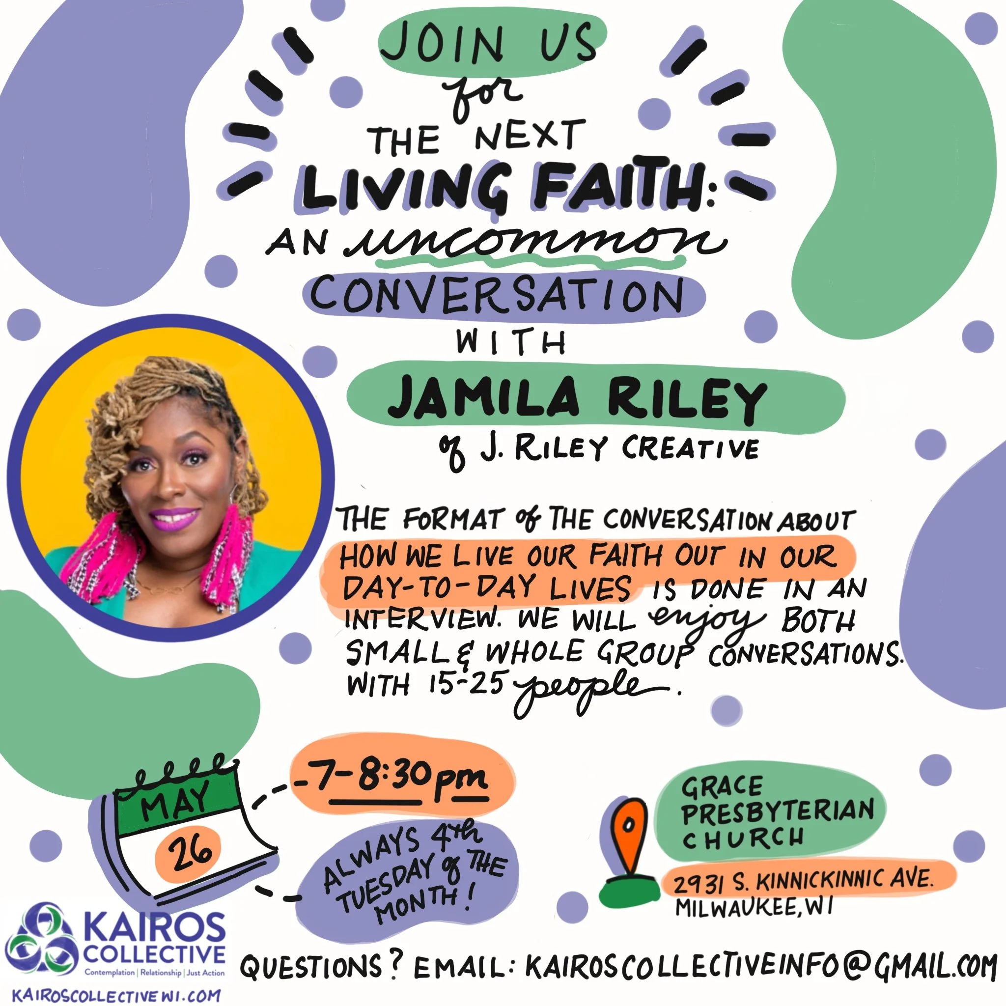 Living Faith:  Jamila Riley, artist