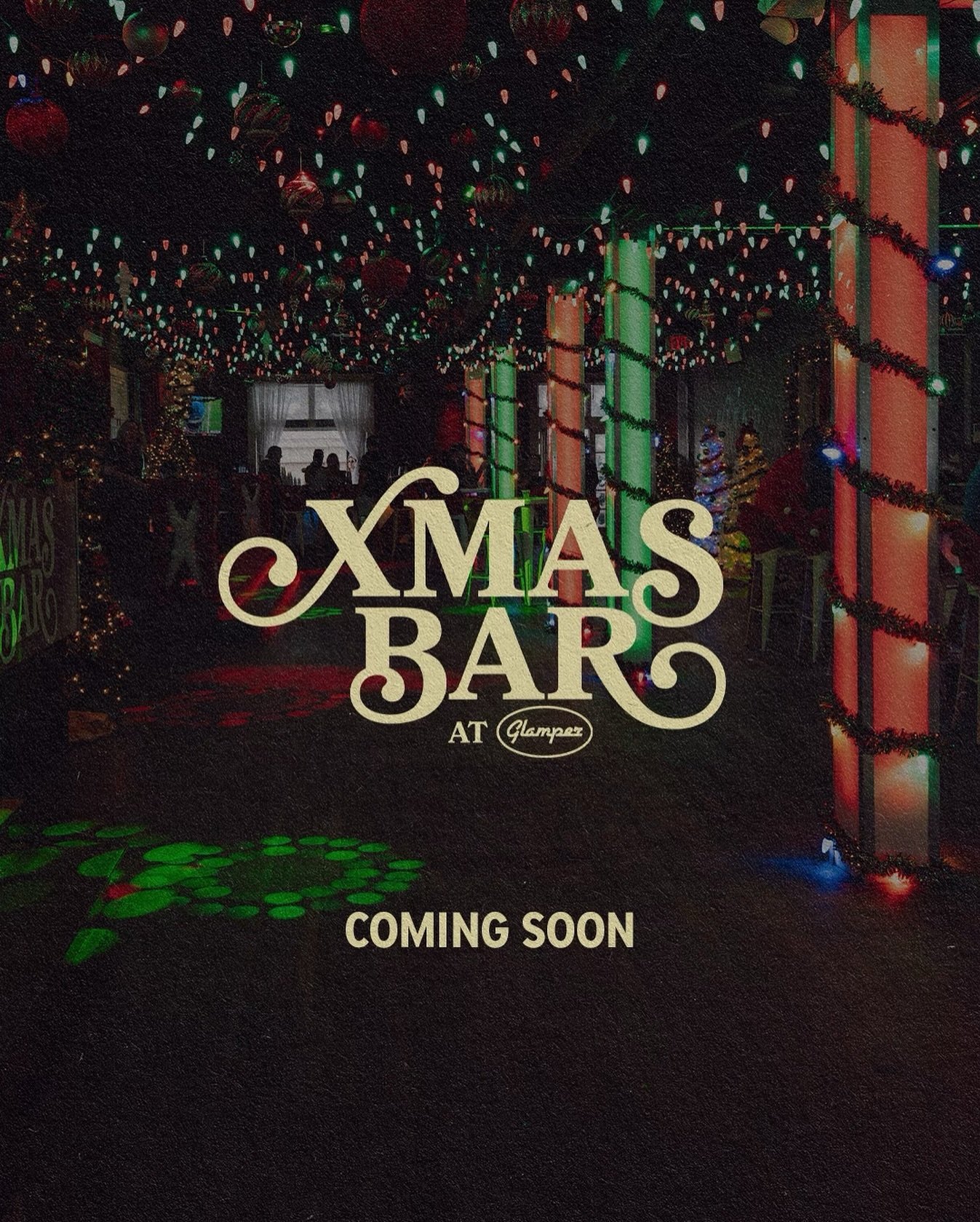XMAS Bar at Glamper🎄

Coming soon
