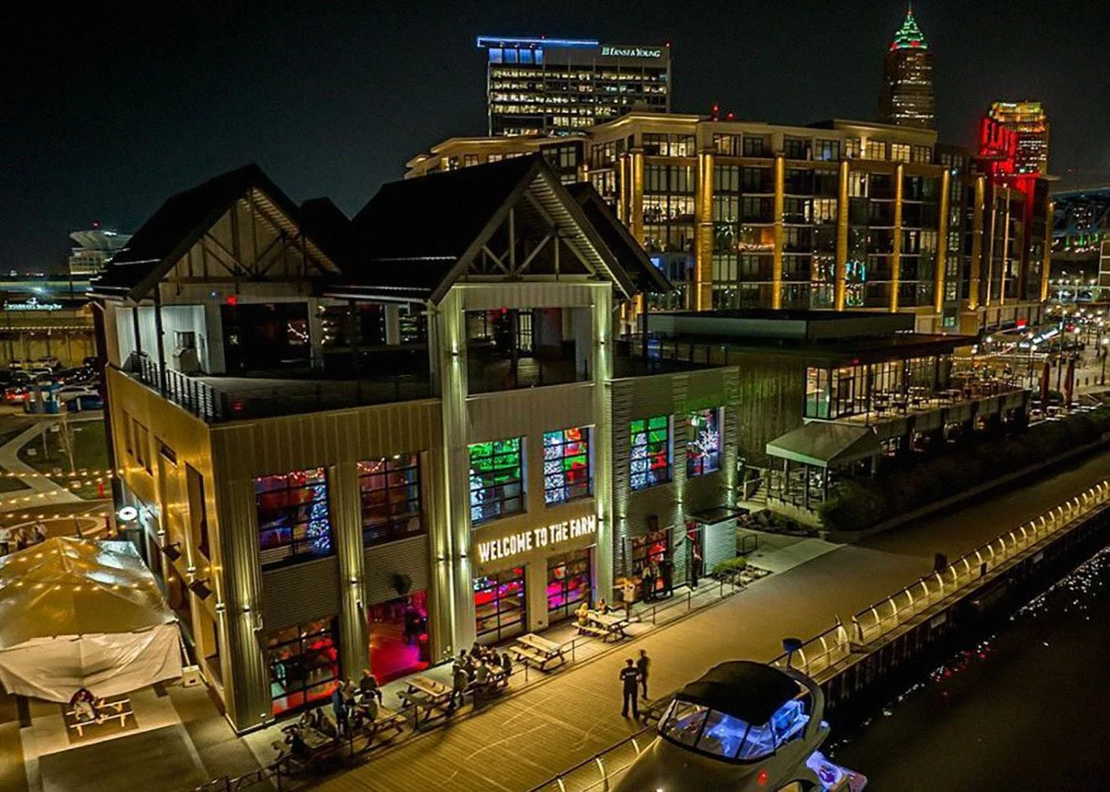 Cleveland's Christmas Bar Flats East Bank — XMAS Bar