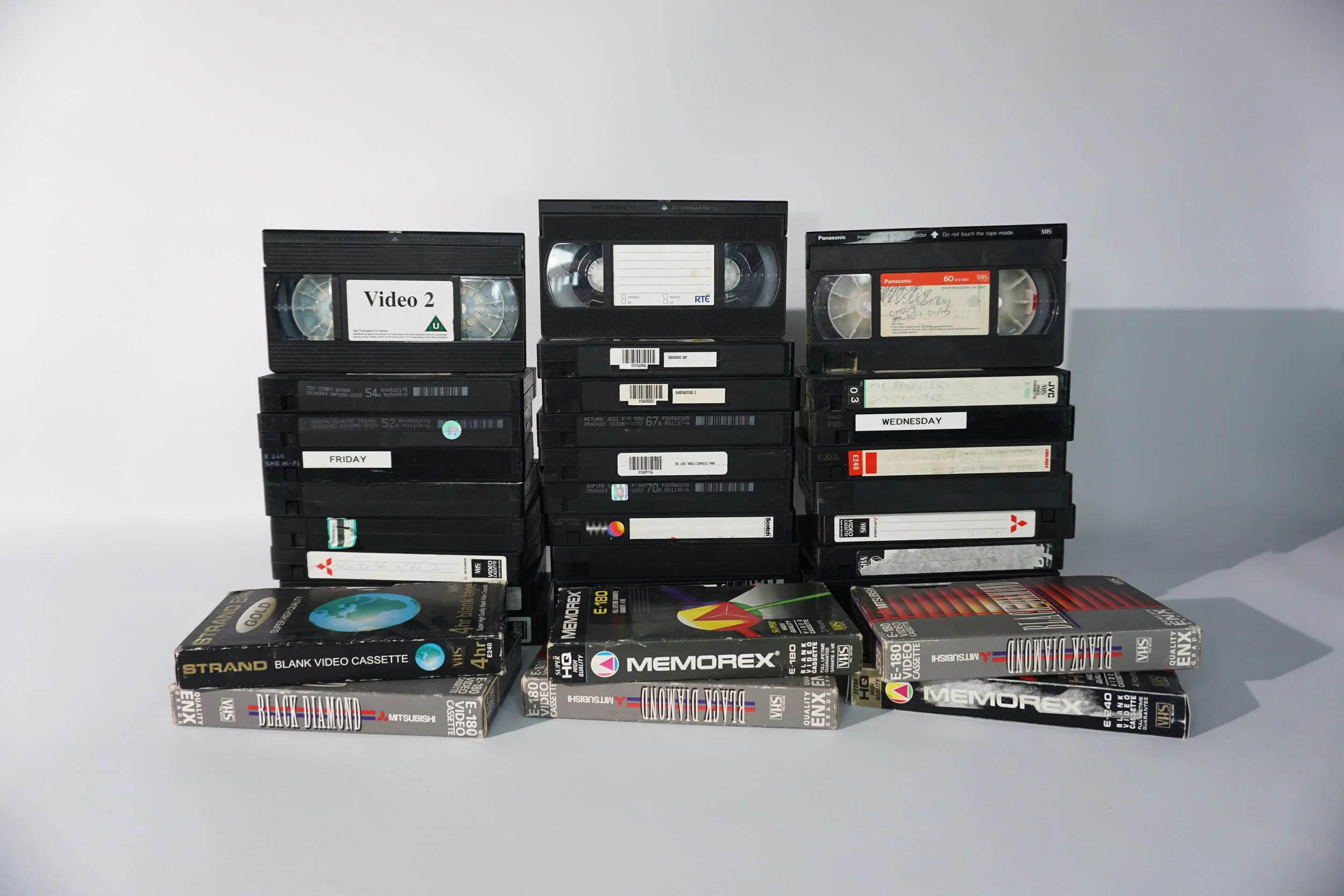 Collection of VHS Tapes. x34  #VT268CDT
