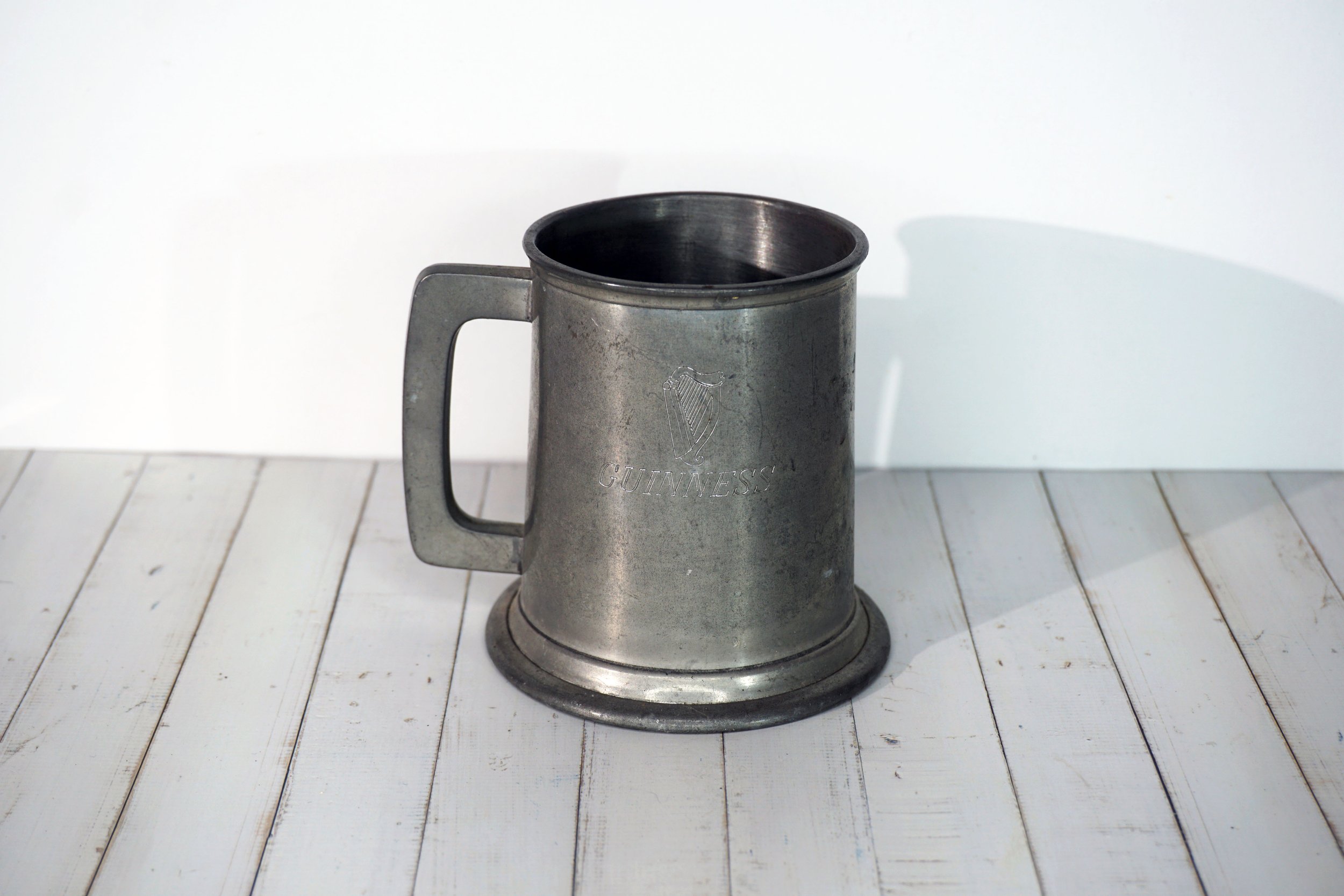 Pewter Guinness Tankard. (H95mm)  #GT2630HMW