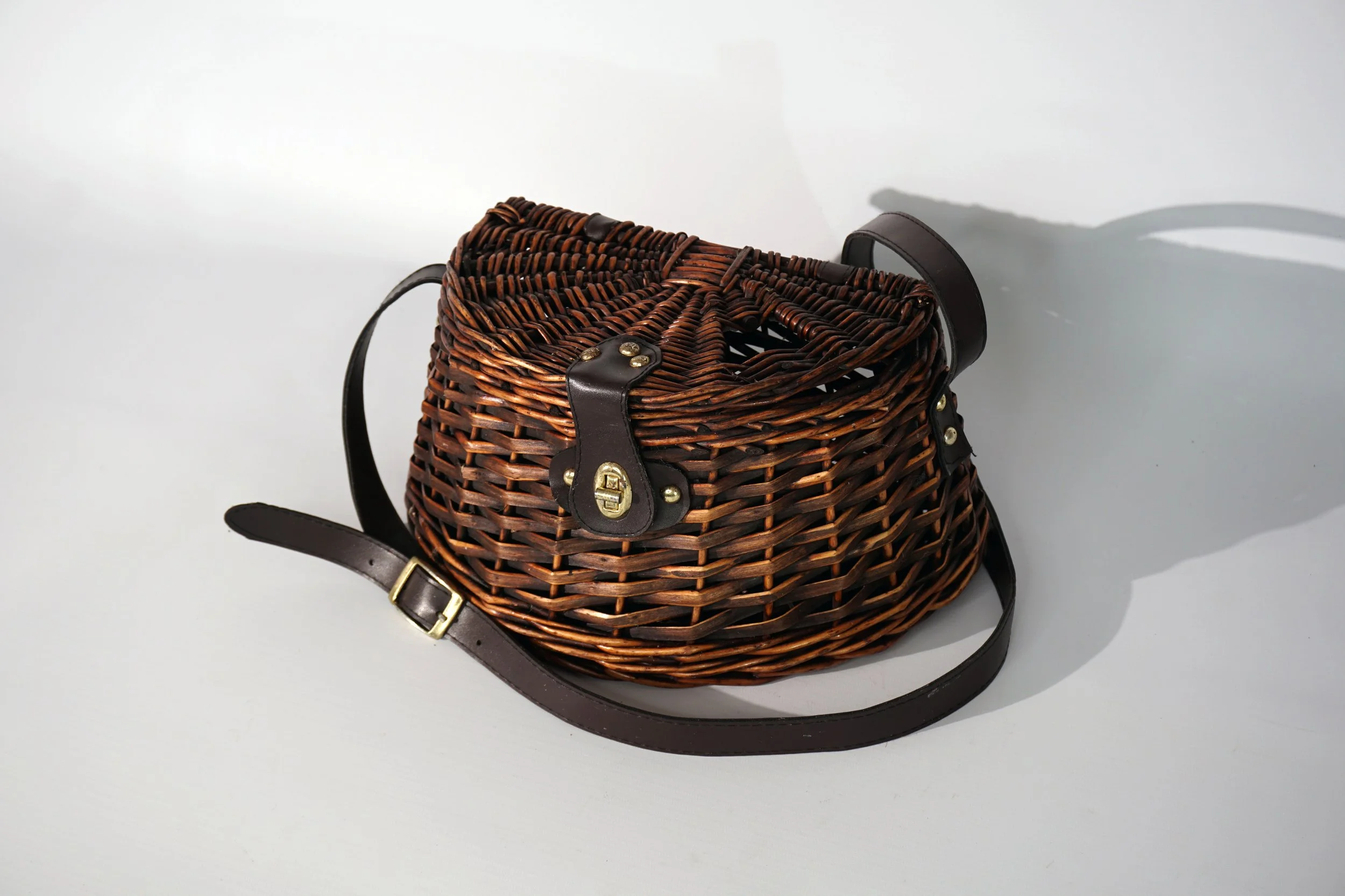 Wicker Fish Tackle Bag.  #TB2612MIS