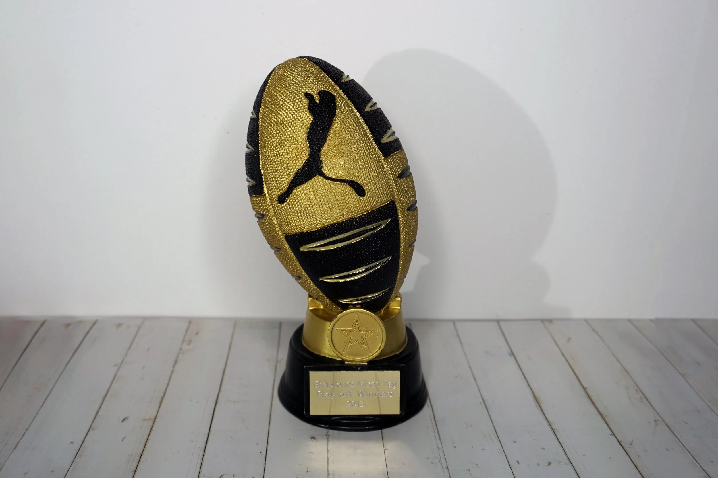 Rugby Ball Trophy.  #BT264MIS