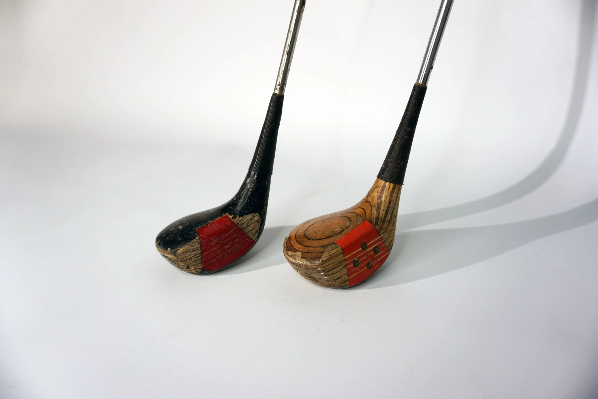 Antique 4 & 5 Iron wooden Golf Clubs.  #GC2610MIS