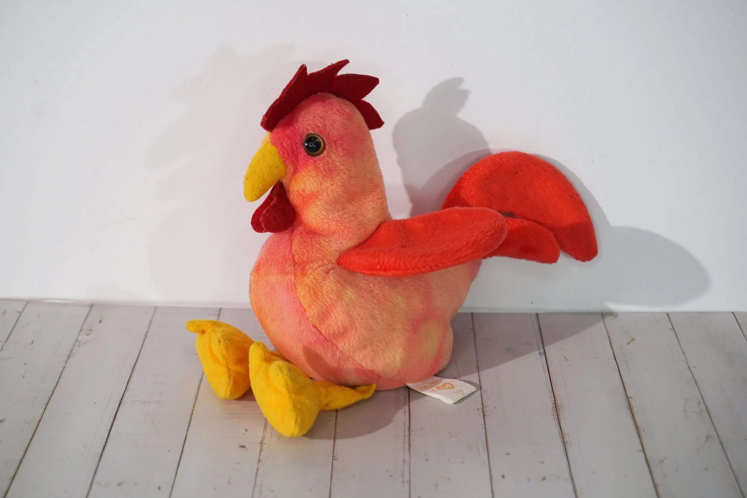 Chicken TY Beanie Baby.  #BB265CHD