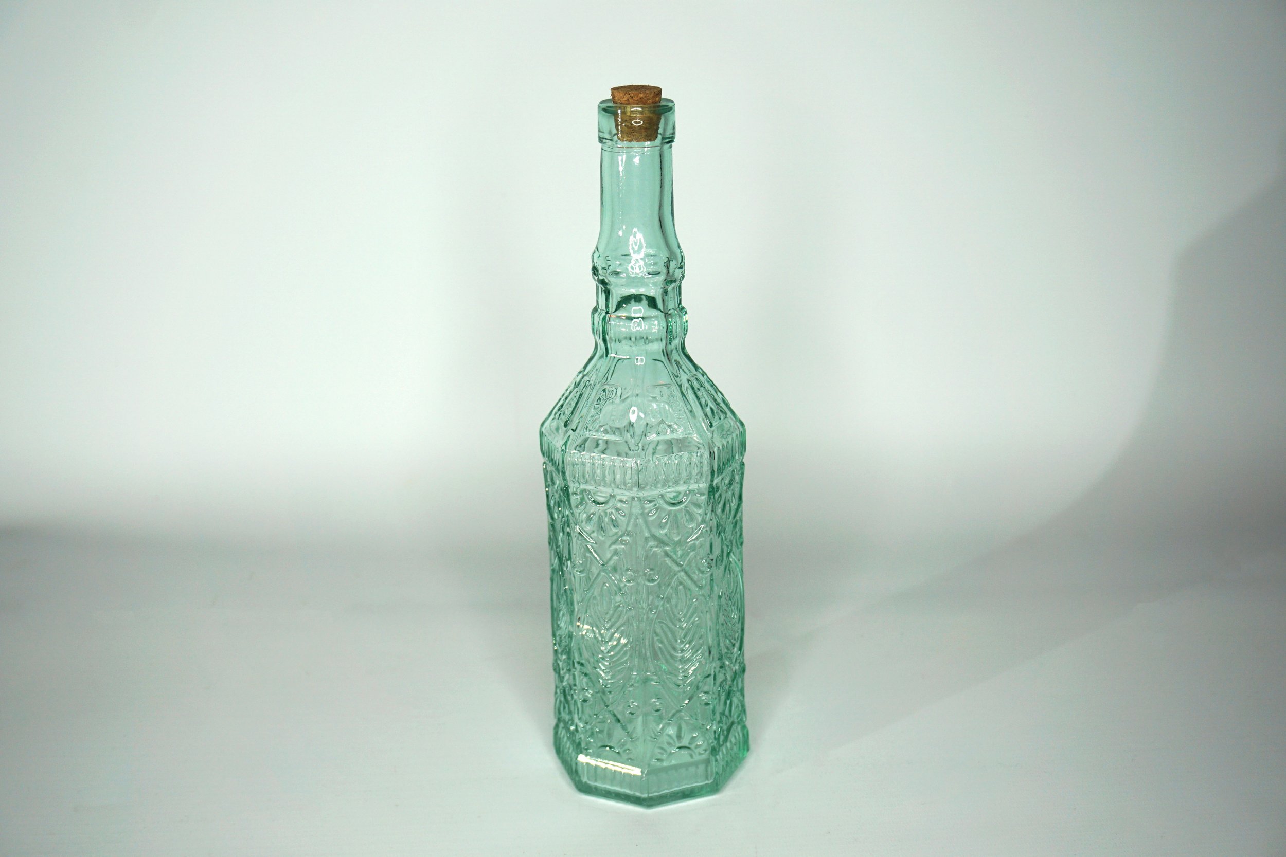 Green Glass Decanter.  #GD266GLW