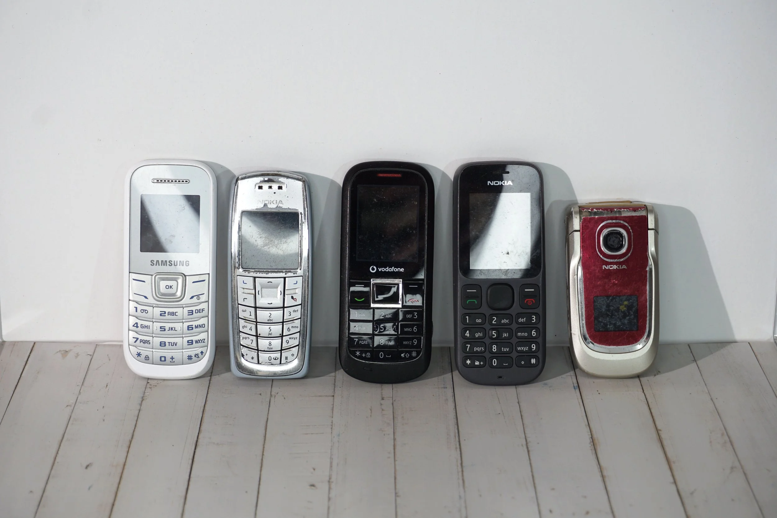 Collection of Old phones.  #OP2626ELC